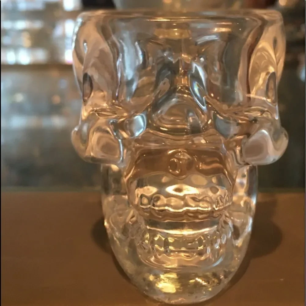 🎃- SKULL EXTRA Large Bad A** Shot Glass!!